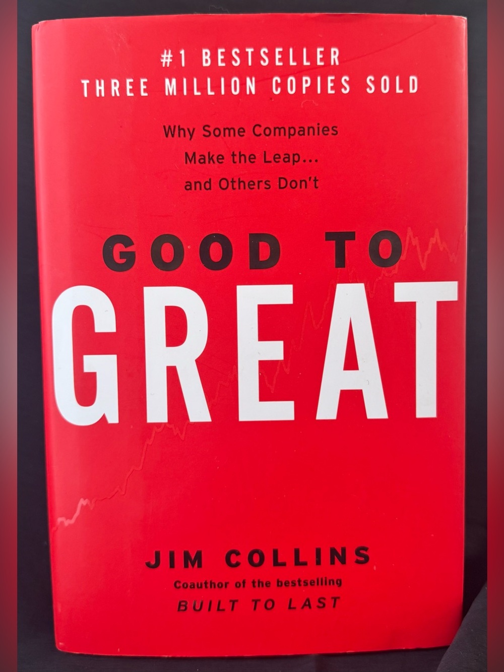 Good to Great by Jim Collins - Hardcovered Book